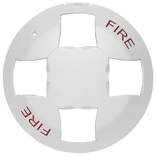 Kidde EGCVWF-CVR Genesis Ceiling Cover, White, FIRE Marking, Visual