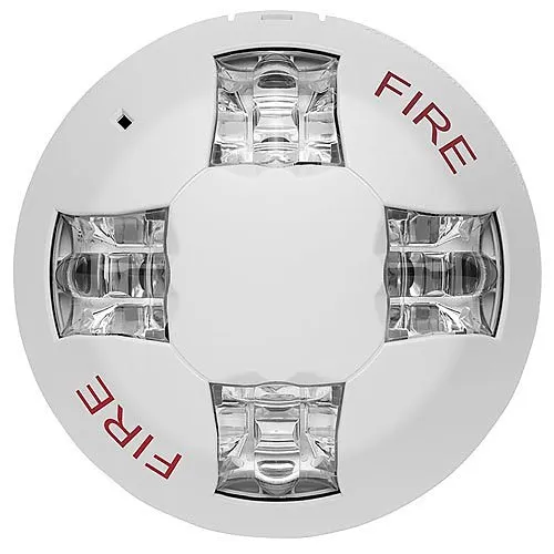 Kidde EGCVWF Genesis Ceiling Strobe, FIRE Marking, 15-115cd, White
