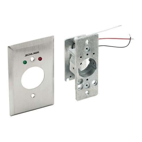 Schlage 653-04 L2 653 Key Switch, SPDT-Clockwise Maintained, LEDs, Red and Green