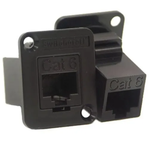 Switchcraft EHRJ45P6 EH Series RJ45 CAT 6 Feed-Thru Unshielded