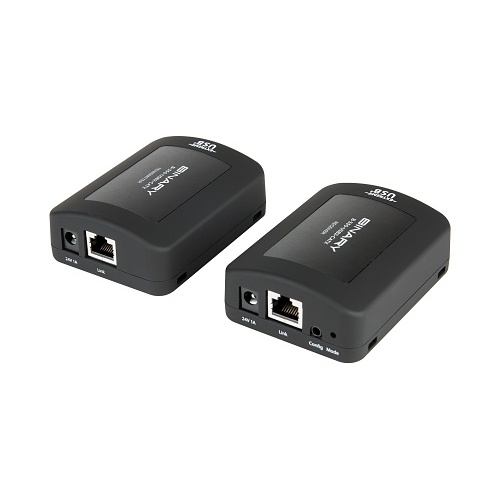 Binary B-350-USB2-CATX 350 Series USB 2.0 CAT5e/6 Extender Balun Kit, 330'