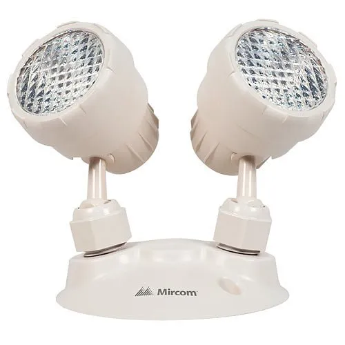 Mircom EL-7030B Universal 1.5W LED Double LED Remote Head, 3.6-24V