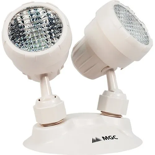 Mircom EL-7030B Universal 2 x 1.5W LED Emergency Dual Remote Head, 3.6-24V