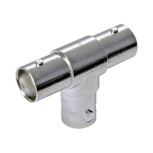 AVYCON AVA-BNC-FBFF T Connector, 1 BNC Female to 2 BNC Female