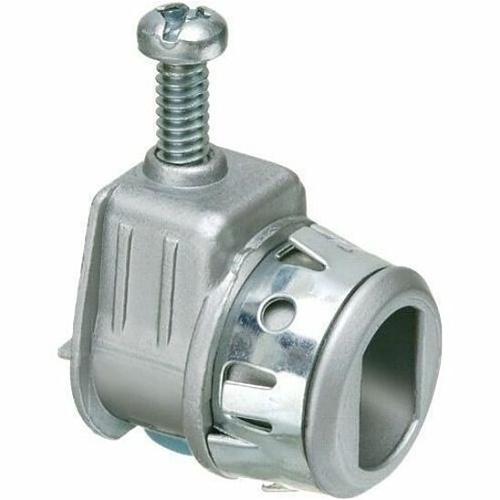 Arlington L18ST Cable Clamp, 3/4" 1 Screw Saddle Connector with Snap Tite Feature