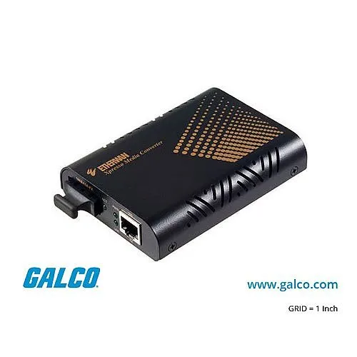 EtherWAN EL100C-40 Media Converter, 10/100BASE-TX to 100BASE-FX Single Mode, SC, 40Km, 1310nm