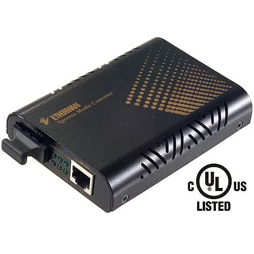 EtherWAN EL100 Fast Ethernet to Fiber Media Converter, 10/100BASE-T(X) to 100BASE-FX