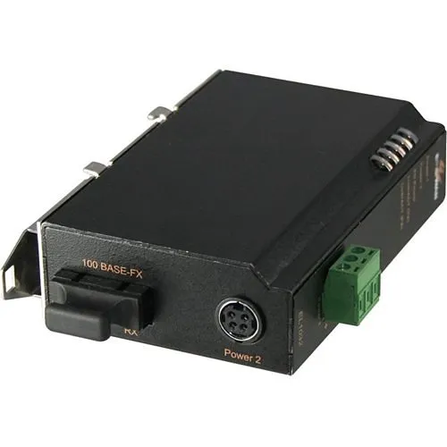 EtherWAN EL1032T-A0B 2-Port 10/100-TX to 100-FX Single-Mode Media Converter