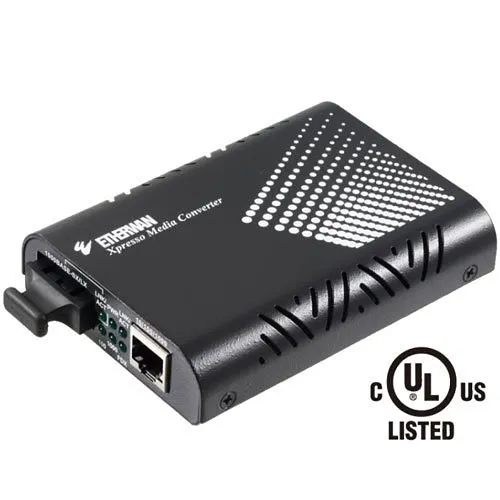 EtherWAN EL2211-31U 10/100/1000BASE-TX to 1000BASE-SX (SC) 550m Media Converter