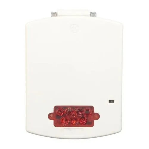 Eaton EL3RSTR-NW Eluxa 3R Strobe, Red Lens, No Lettering with MP, White