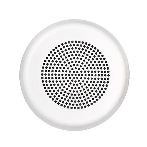 Eaton ELCHWC Wheelock Eluxa Chime Horn, No Lettering, Ceiling Mount, 24V, White