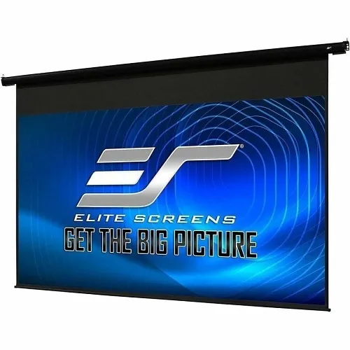 Elite Screens ELECTRIC180H2 Spectrum Series Electric Motorized Projection Screen, 180", Black