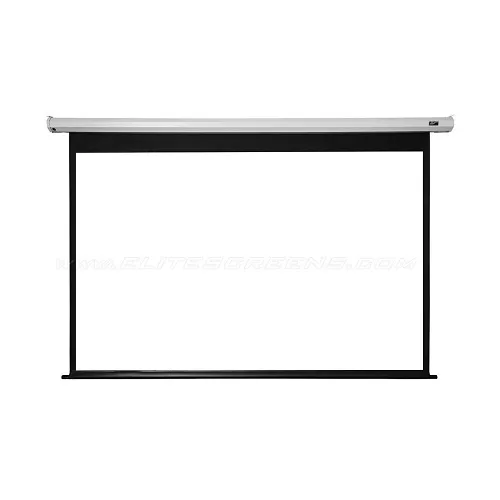 Elite Screens ELECTRIC84H2 Spectrum Series 84" Electric Wall/Ceiling Projection Screen, White