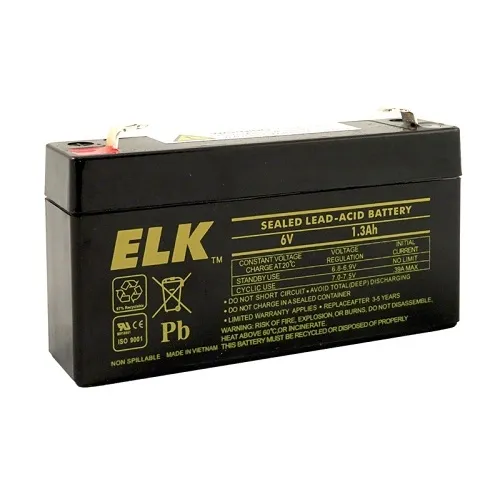 ELK 0613 Sealed Lead Acid Battery, V 1.3Ah