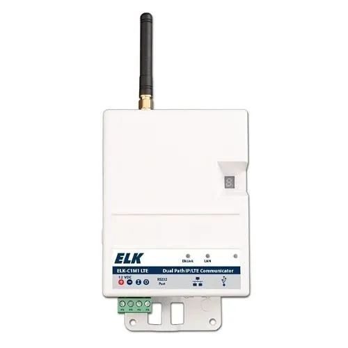 ELK C1M1LTEV Dual Path Alarm Communicator, Verizon LTE Version