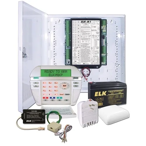 ELK M1GSYS4 M1 Gold Kit with Enclosure and M1KP Keypad