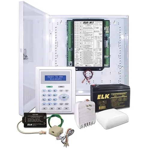 ELK M1GSYS4S M1 Gold Kit with Enclosure and M1KP2 Keypad
