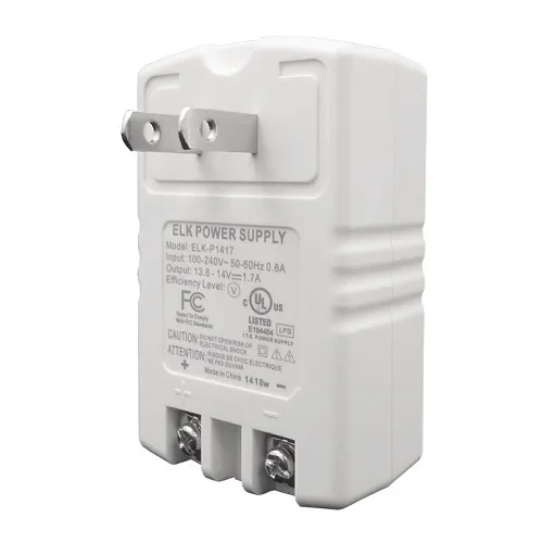 ELK P1417 Plug-in Power Supply, 14VDC at 1.7A