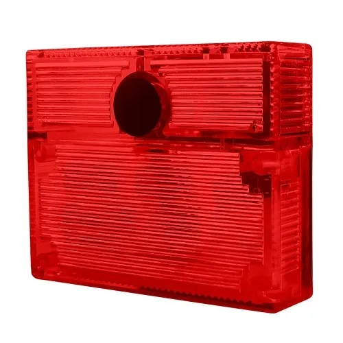 ELK SL1R Weather Resistant Strobe Light, 12VDC, 2-Wire, Red Lens