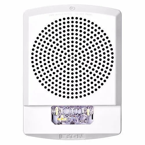 Eaton ELSPSTW-N Eaton Eluxa High Fidelity Speaker Strobe