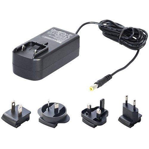 2N 01435-001 IP Audio Power Supply, 12V DC/2A Output, Black