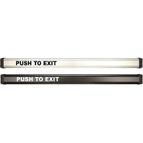 Securitron EMB-CL-42 Electromechanical Exit Bar, 42", Clear Anondized