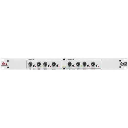 dbx DBX223XSV dbx 223xs Stereo 2-Way, Mono 3-Way Crossover with XLR Connectors