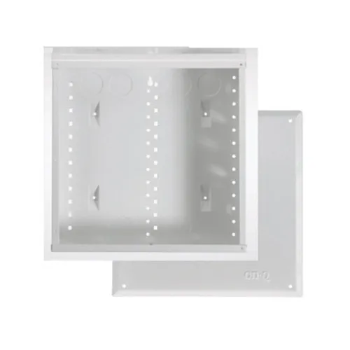 On-Q EN1400 14" Screw-On Cover Metal Enclosure, White