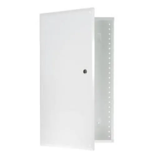 On-Q EN4250 42" Hinged Door Cover Metal Enclosure, White