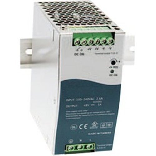 Lantronix 25104 Industrial DIN Rail Mounted Power Supply, 48VDC, 240W