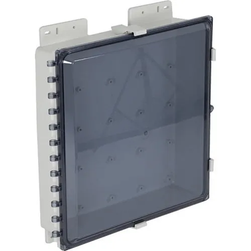 STI EP181604-T EnviroArmour Waterproof Polycarbonate NEMA Enclosure, 18"H 16"W 4"D, Tinted