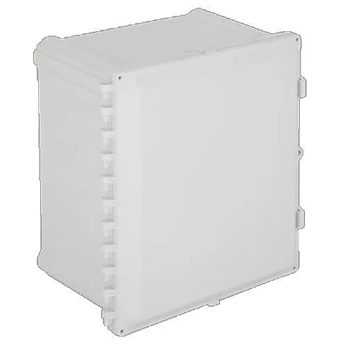 STI EP201608-O EnviroArmour Waterproof Polycarbonate NEMA Enclosure, 20"H 16"W 8"D, Opaque