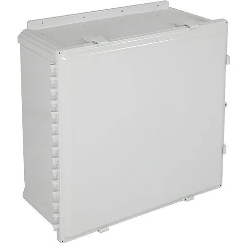 STI EP242410-O EnviroArmour Waterproof Polycarbonate NEMA Enclosure, 24"H 24"W 10"D, Opaque