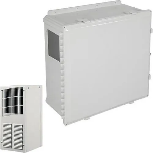 STI EP242410-O1 Polycarbonate Enclosure with Air Conditioner, Opaque