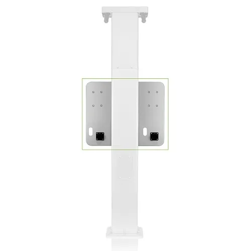 Leviton EPCM2-OF3 Mounting Template for Dual Mount Charging Station Pedestal, Side/Side with Retractable Cord Management