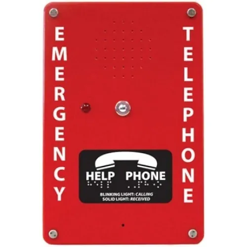 Alpha EPH2400-984RD Emergency Telephone,  NEMA 4, Red