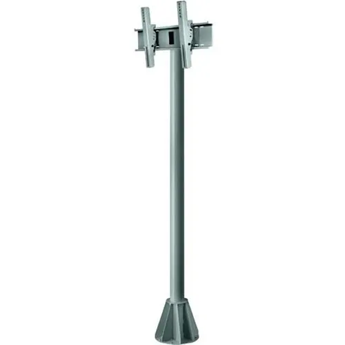 Peerless-AV EPMU-08 8' Wind Rated Pedestal Tilt Mount for 32" to 65" Outdoor TVs and Displays, Black
