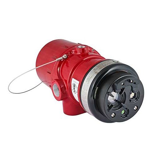 Det-Tronics X5200 Ultraviolet Infrared Flame Detector with Relay, 4-Port, 3/4" NPT, Aluminum