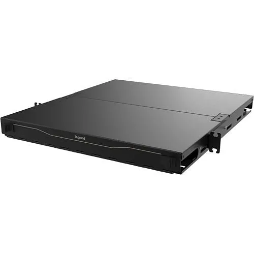 Ortronics EQ01U-CHC Q-Series Standard Density Rackmount Fiber Enclosure, 1U RMS