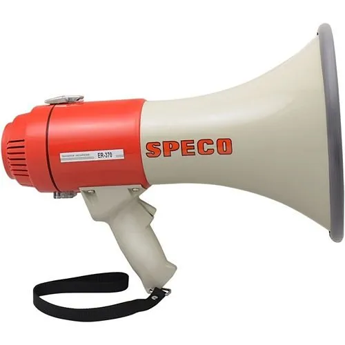 Speco ER-370 Technologies 16w Deluxe Megaphone with Siren