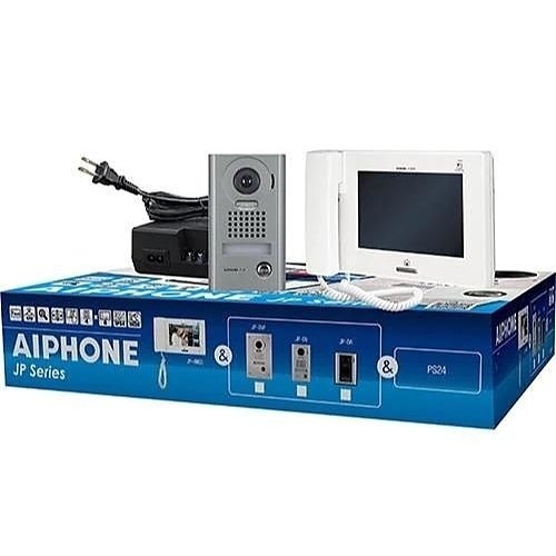 Aiphone JPS-4AEDV JP Series 7" Touchscreen Surface Video Intercom Set, 3-Piece