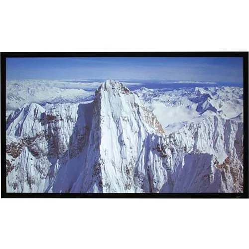 Elite Screens ER120DHD3 Sable Frame CineGrey 3D Series 120" Fixed Frame Projection Screen, 16:9