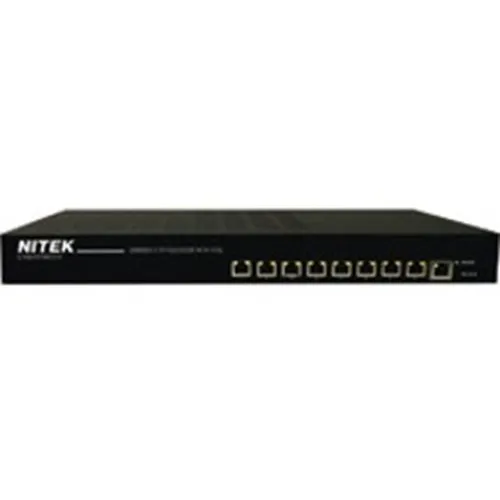 Nitek ER8500U IP Video Network Extender, Port with Gigabit PoE Switch