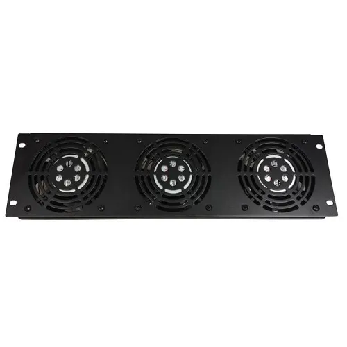 VMP EREN3FANKIT Rack Mounted Three Fan Kit, 3-Spaces, Black