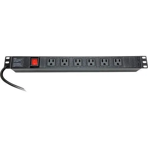 VMP ERENPS6 6-Outlet Power Strip, 125VAC