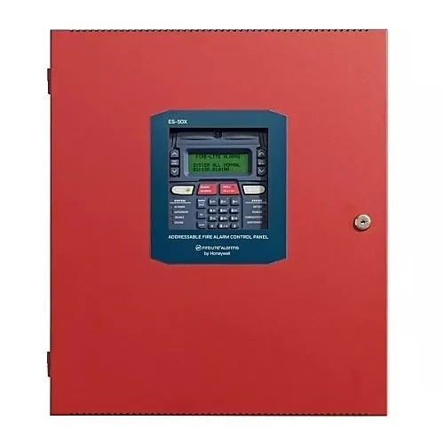 Fire-Lite ES-50XP Addressable Fire Alarm Control Panel with One SLC Loop, Supports 50 Addressable Devices