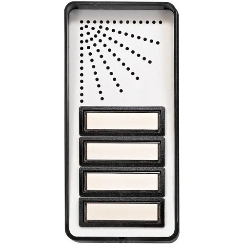 Alpha ES04S 4 Button Economy Door Panel Surface Mount