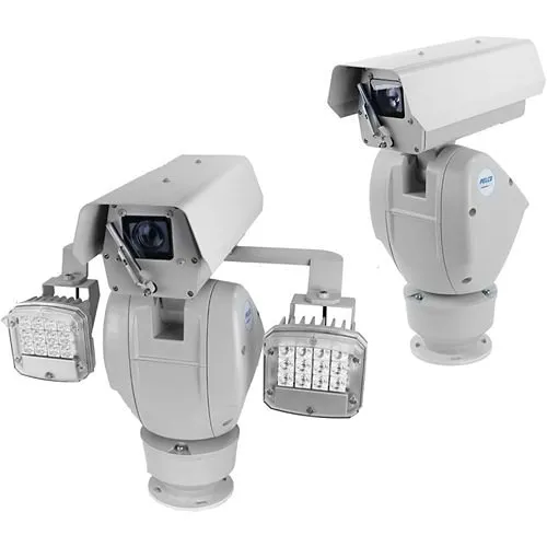 Pelco ES6230-12P Espirit Enhanced Series 2MP Outdoor PTZ Box IP Camera, Pressurized with Wiper, 4.3-129mm Lens