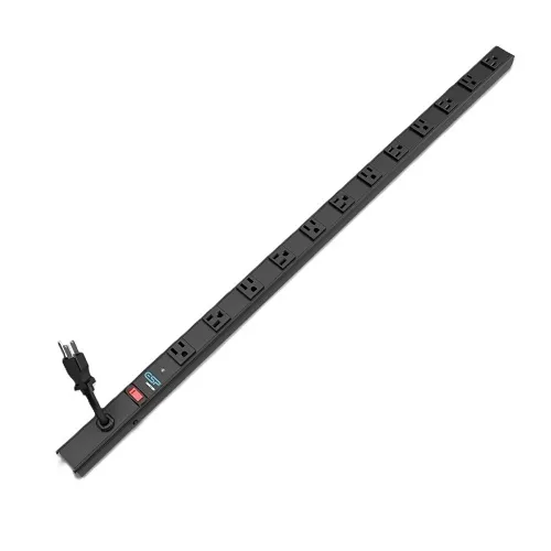 SurgeX ESP-VP-10V-1212 Vertical PDU, 12xNEMA 5-15R Outlets