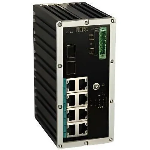 KBC Networks ESUGS8-P2-L-B Unmanaged Industrial Gigabit Ethernet Switch